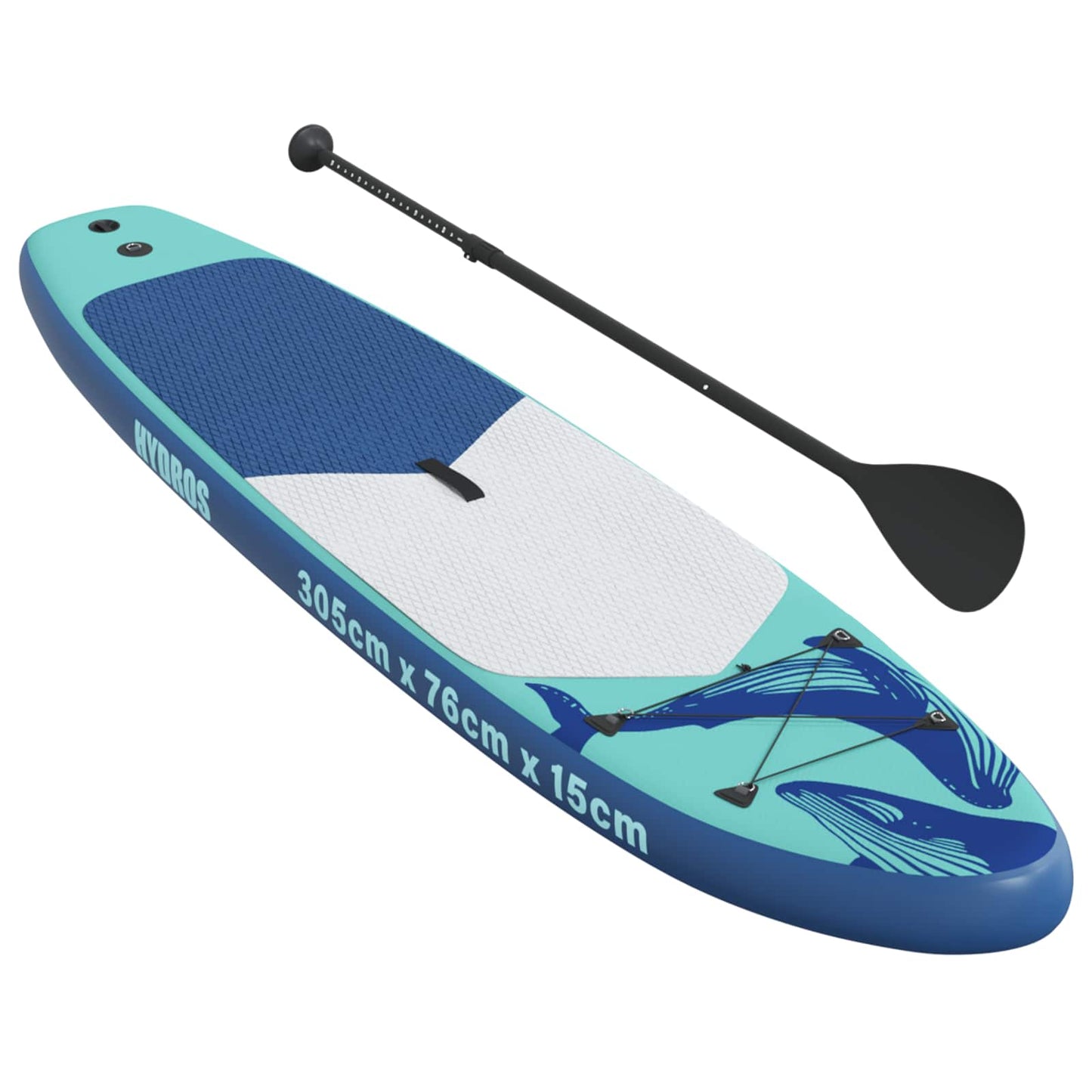 Inflatable Stand Up Paddle Board HYDROS 305 x 76 x 15 cm for
