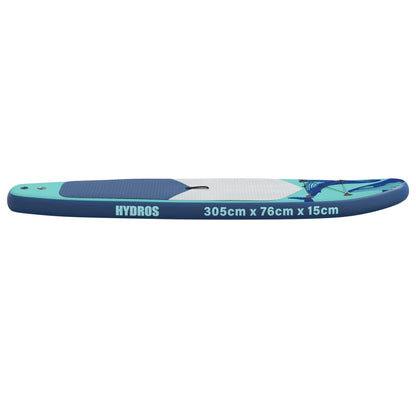 Inflatable Stand Up Paddle Board HYDROS 305 x 76 x 15 cm for