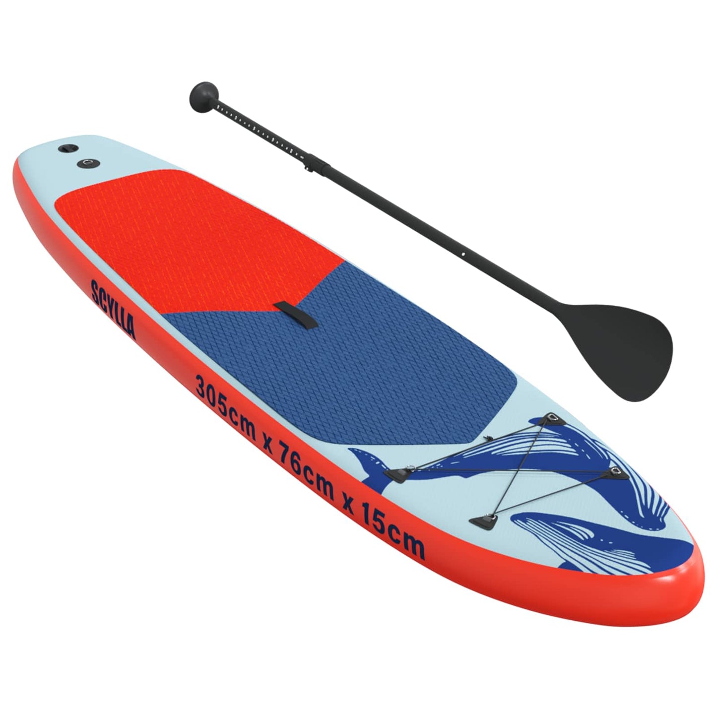 Inflatable Stand Up Paddle Board SCYLLA 305 x 76 x 15 cm Blue