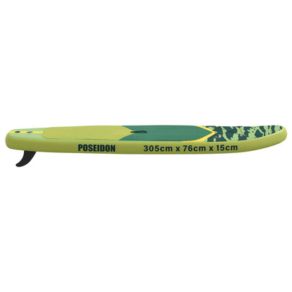 Inflatable Stand Up Paddle Board POSEIDON 305 x 76 x 15 cm for