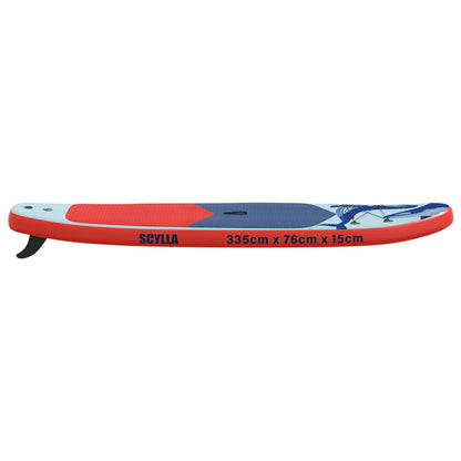 Inflatable Stand Up Paddle Board SCYLLA 335 x 76 x 15 cm Blue