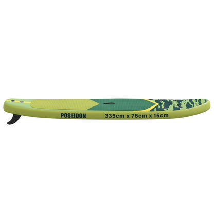 Inflatable Stand Up Paddle Board POSEIDON Green PVC