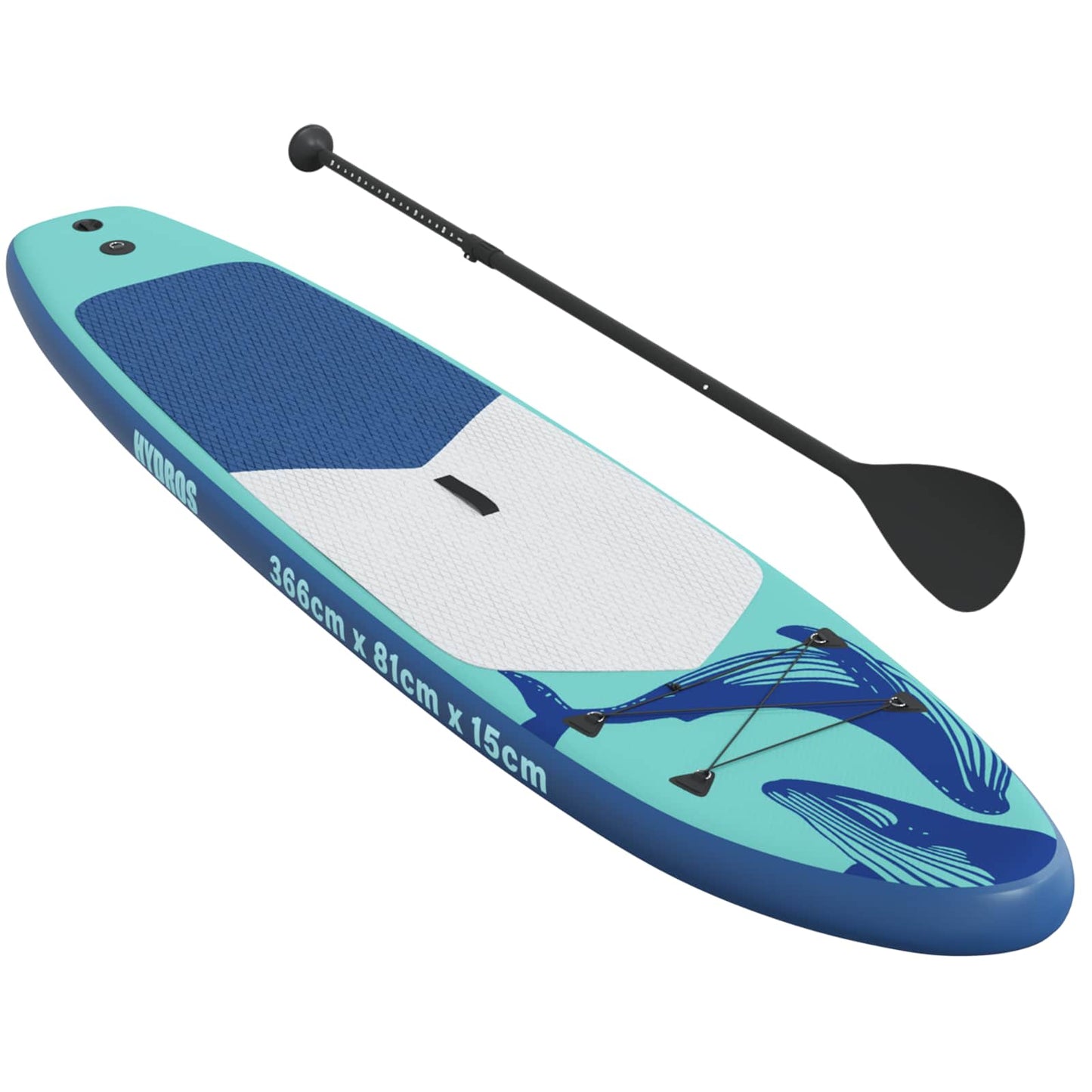 Inflatable Stand Up Paddle Board HYDROS 366 x 81 x 15 cm for