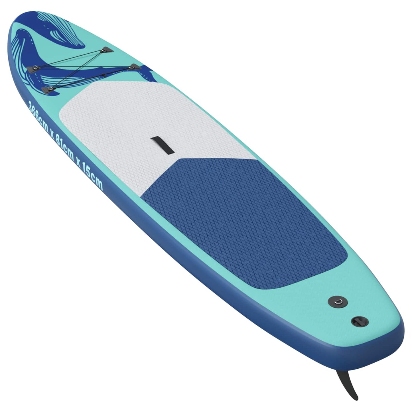 Inflatable Stand Up Paddle Board HYDROS 366 x 81 x 15 cm for