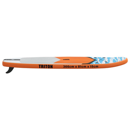 Inflatable Stand Up Paddle Board TRITON 366 x 81 x 15 cm Blue