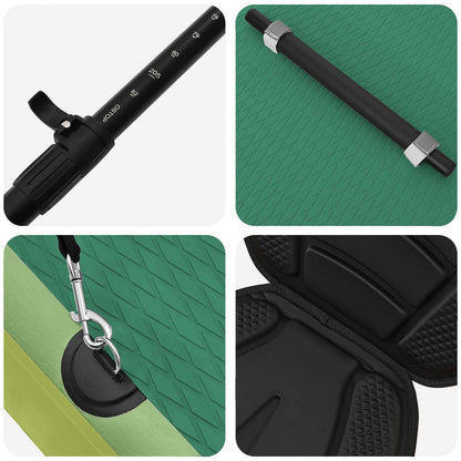 SUP Board with Seat 2-in-1 POSEIDON 305 x 76 x 15 cm Green for