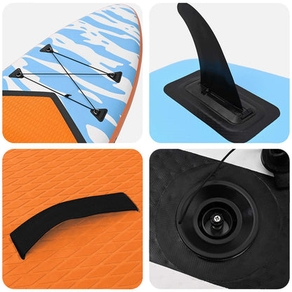 SUP Board with Seat 2-in-1 TRITON 305 x 76 x 15 cm Blue for