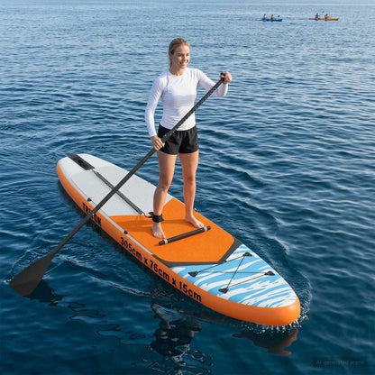 SUP Board with Seat 2-in-1 TRITON 305 x 76 x 15 cm Blue for