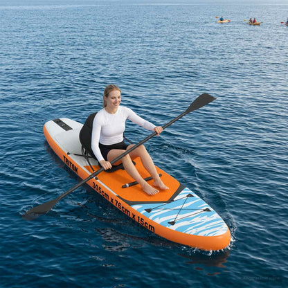 SUP Board with Seat 2-in-1 TRITON 305 x 76 x 15 cm Blue for
