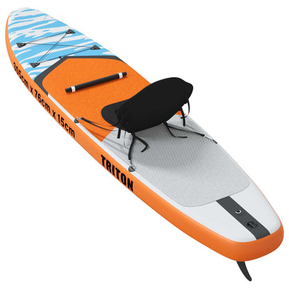 SUP Board with Seat 2-in-1 TRITON 305 x 76 x 15 cm Blue for