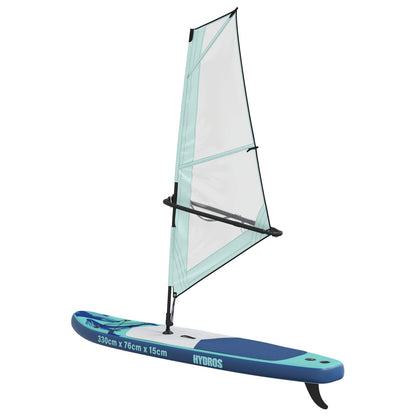 Inflatable SUP Board with Sail HYDROS 330 x 76 x 15 cm for