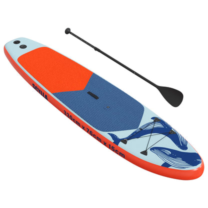 Inflatable SUP Board with Sail SCYLLA 330 x 76 x 15 cm Blue for