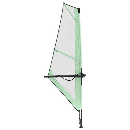 Inflatable SUP Board with Sail POSEIDON 330 x 76 x 15 cm Green