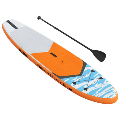 Inflatable SUP Board with Sail TRITON 330 x 76 x 15 cm Blue for