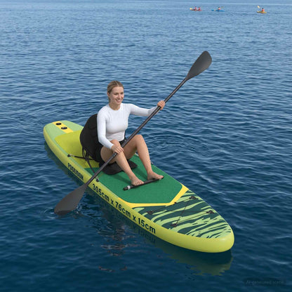 2 in 1 Kayak & SUP Paddle 203 x 19.5 cm Black