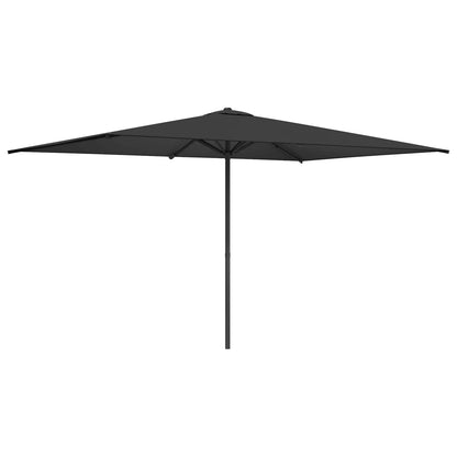 Garden Parasol 200 x 300 cm Polyester Rectangular Anthracite