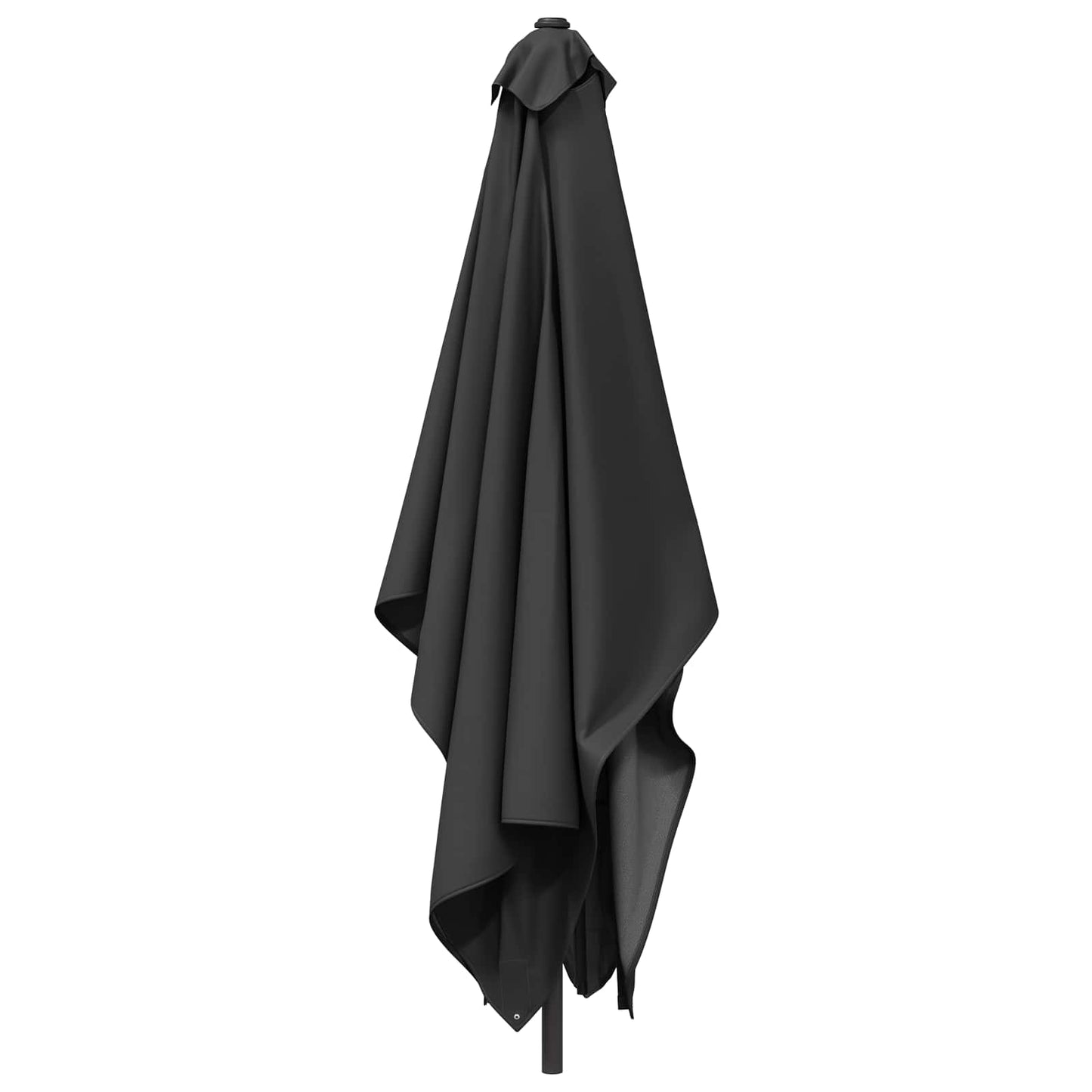 Garden Parasol 200 x 300 cm Polyester Rectangular Anthracite