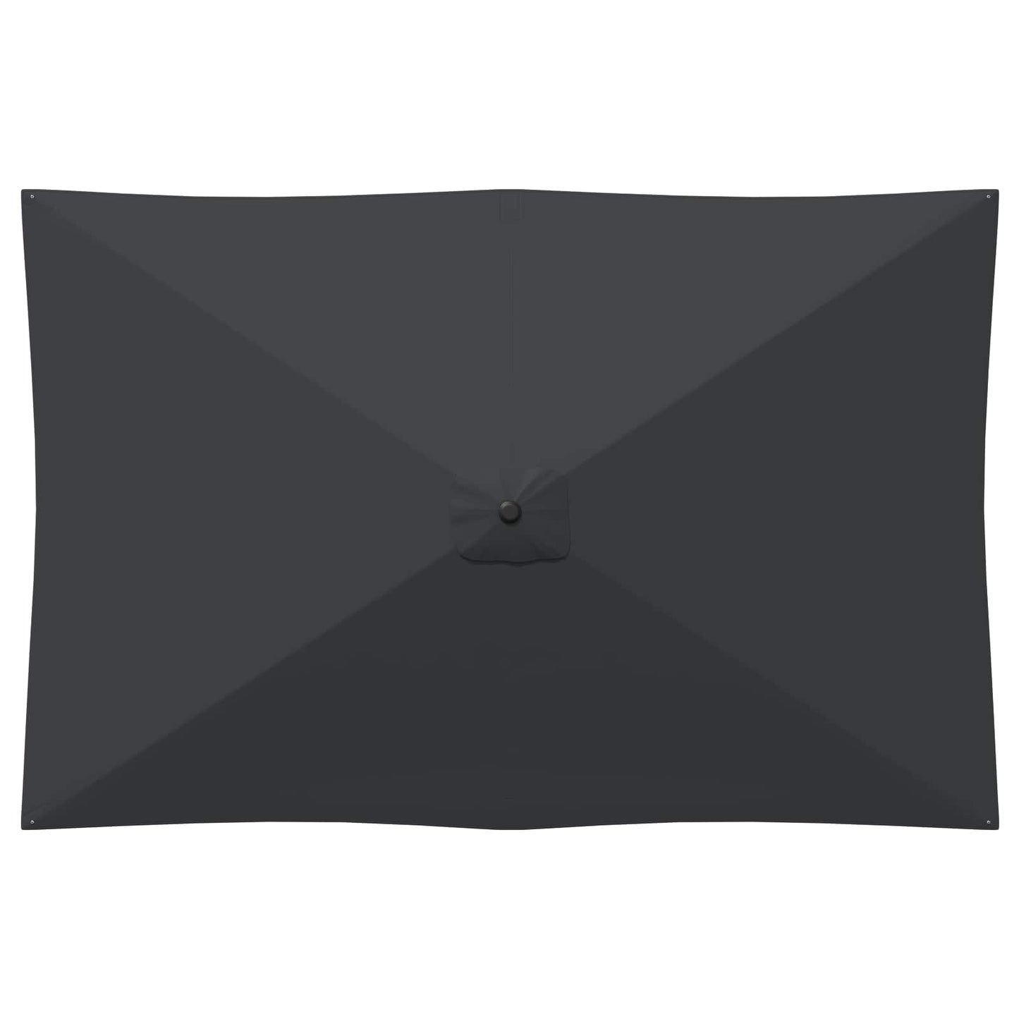 Garden Parasol 200 x 300 cm Polyester Rectangular Anthracite