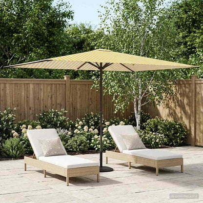 Garden Parasol 200 x 300 cm Polyester Rectangular