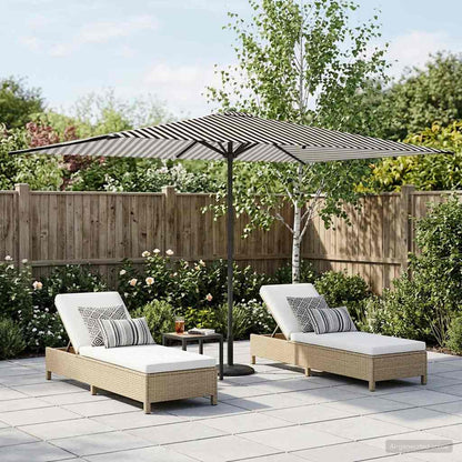 Garden Parasol 200 x 300 cm Polyester Rectangular
