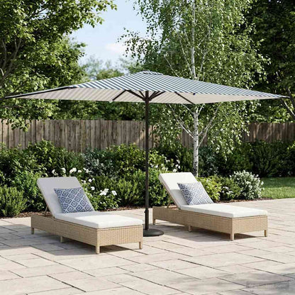 Garden Parasol 200 x 300 cm Polyester Rectangular