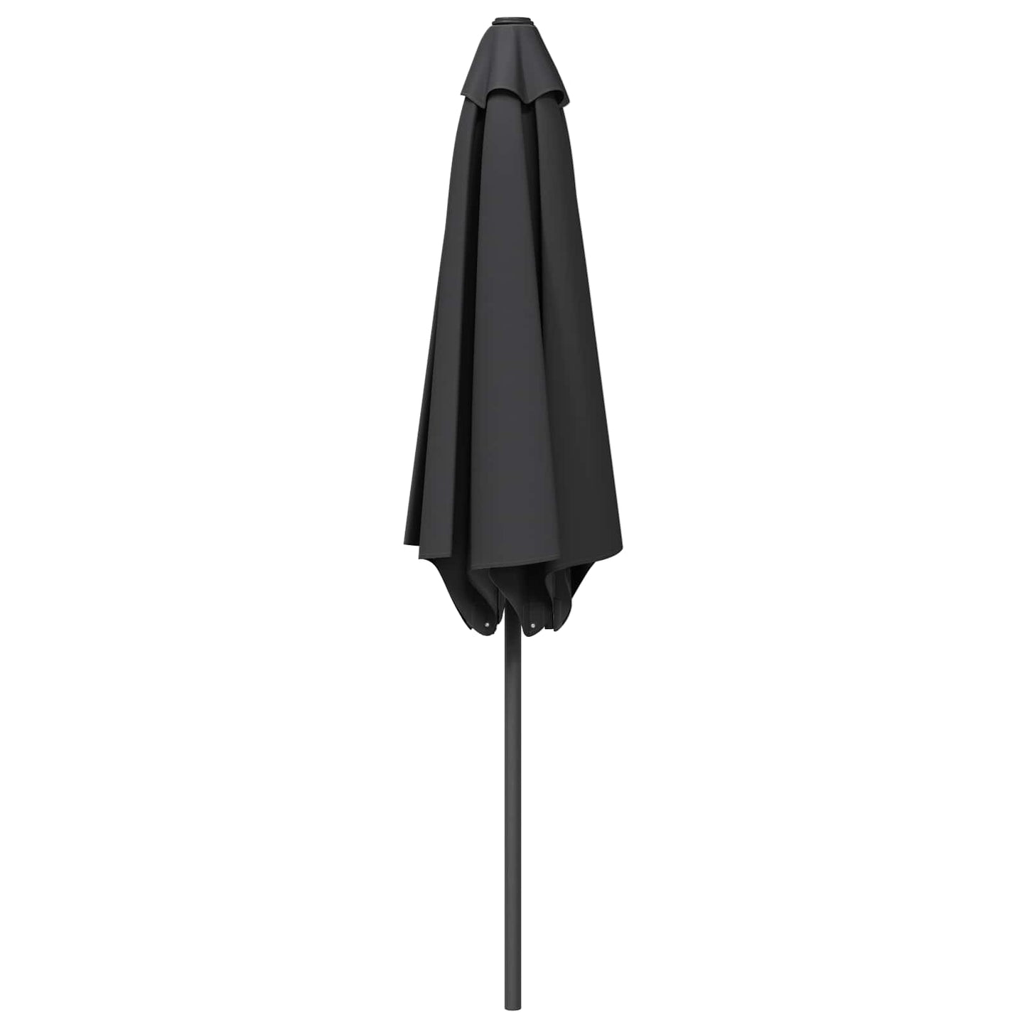Garden Parasol 300 x 300 cm Polyester Rectangular Anthracite