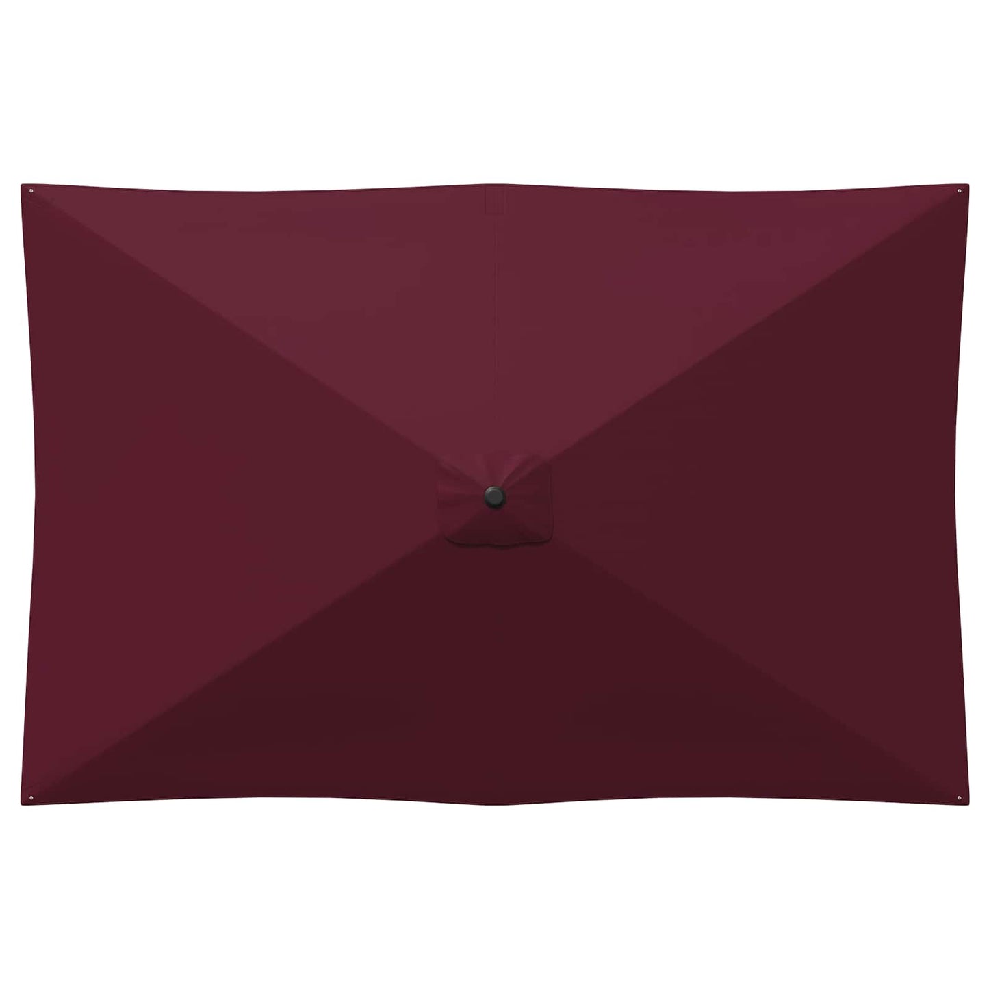 Garden Parasol 200 x 300 cm Polyester Rectangular Bordeaux Red