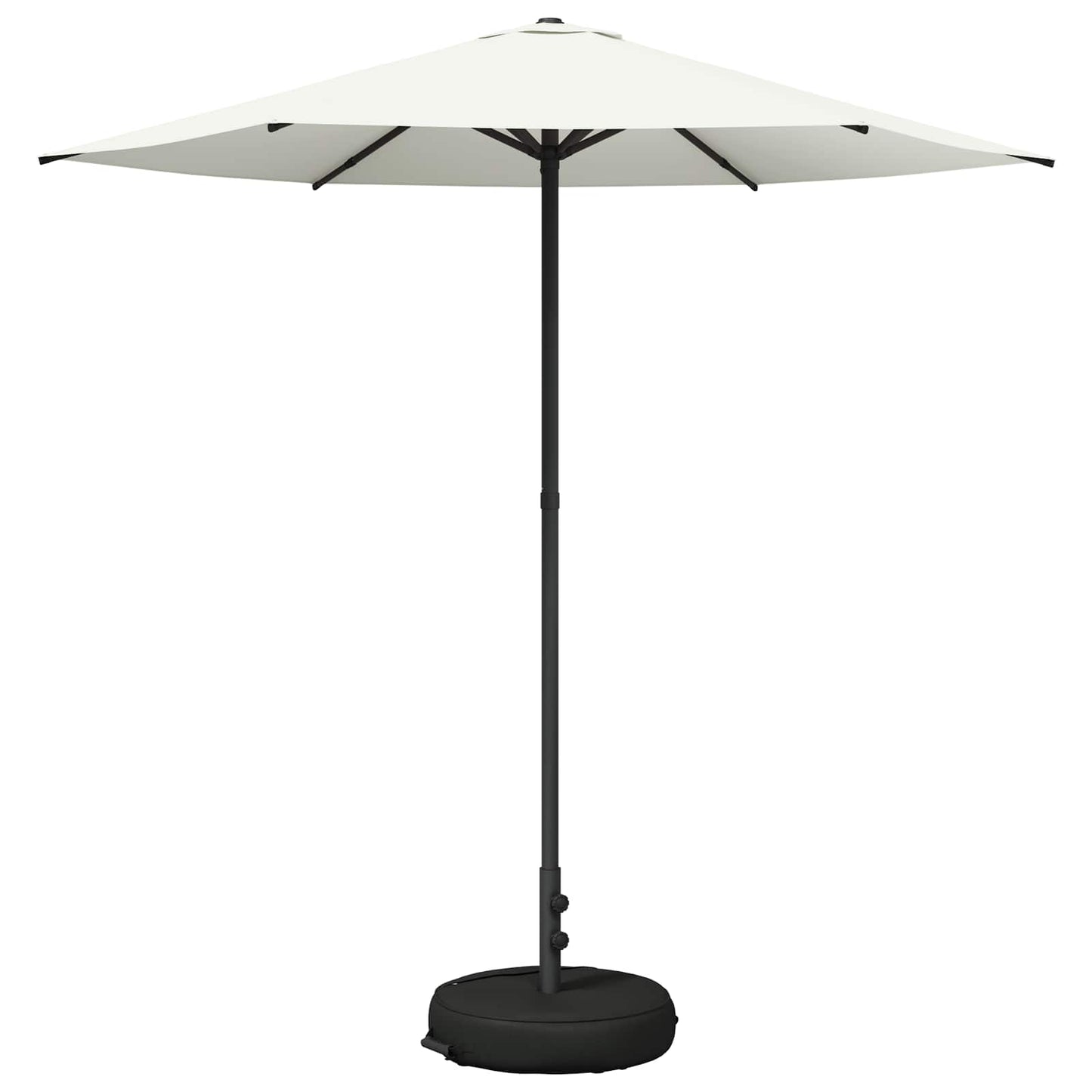 Garden Parasol 230 x 230 cm Polyester Rectangular Cream