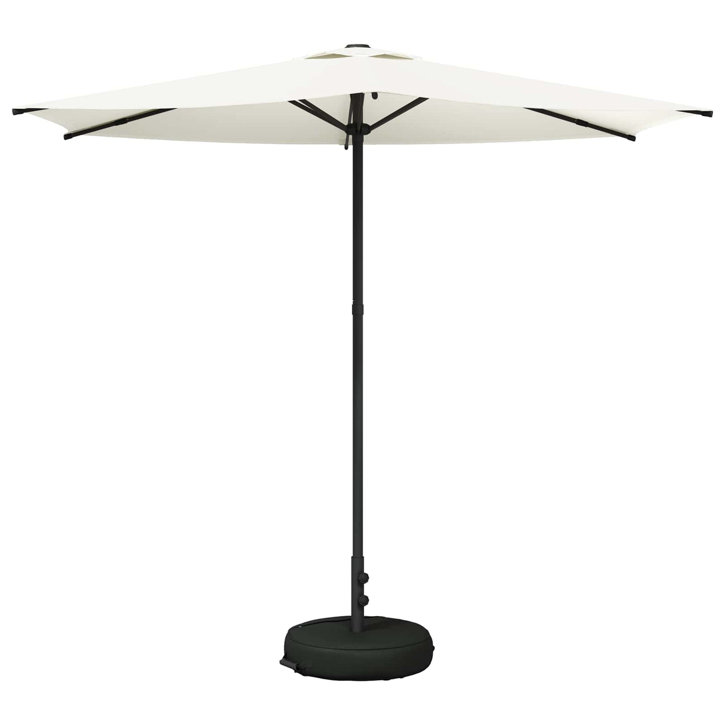 Garden Parasol 270 x 270 cm Polyester Rectangular Cream