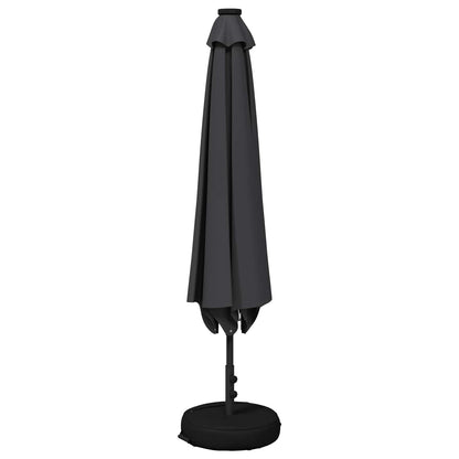 Garden Parasol with LED Lights 200 x 300 cm Polyester