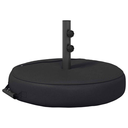 Patio Umbrella Base 60 x 60 cm Steel Black