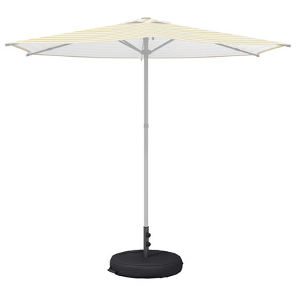Patio Umbrella Base 60 x 60 cm Steel Black