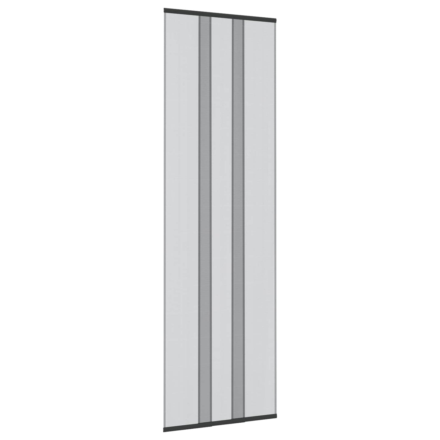 Insect Door Screen with Mesh Curtain Black polyester