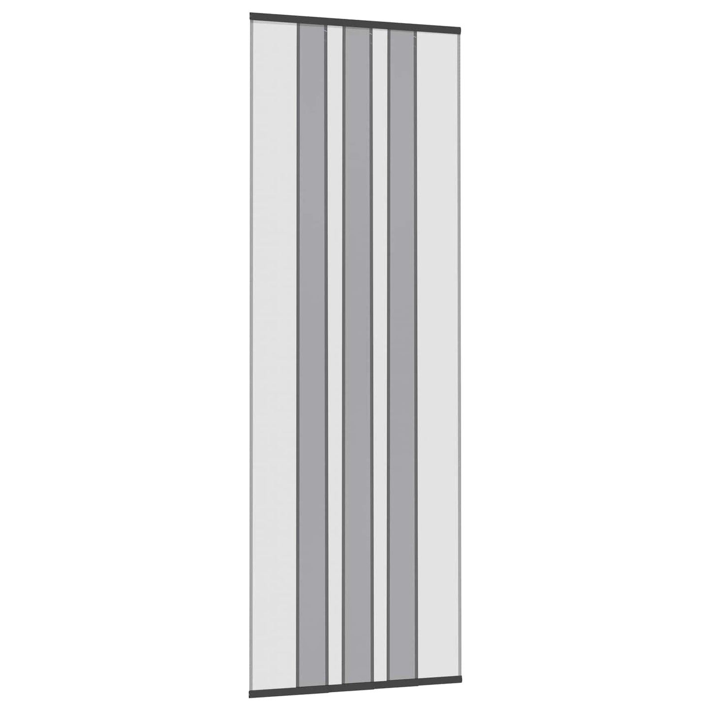 Insect Door Screen with Mesh Curtain Black polyester