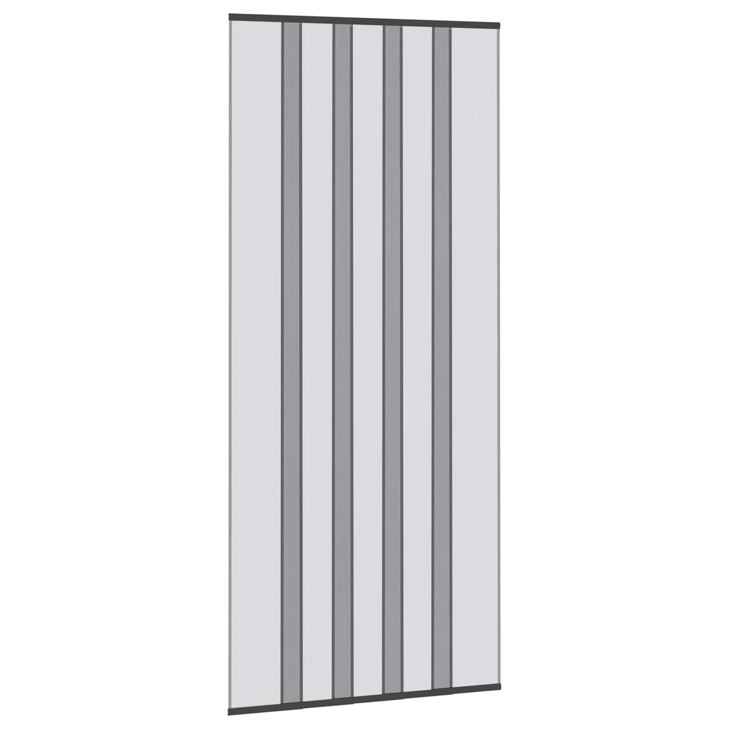 Insect Door Screen with Mesh Curtain Black polyester