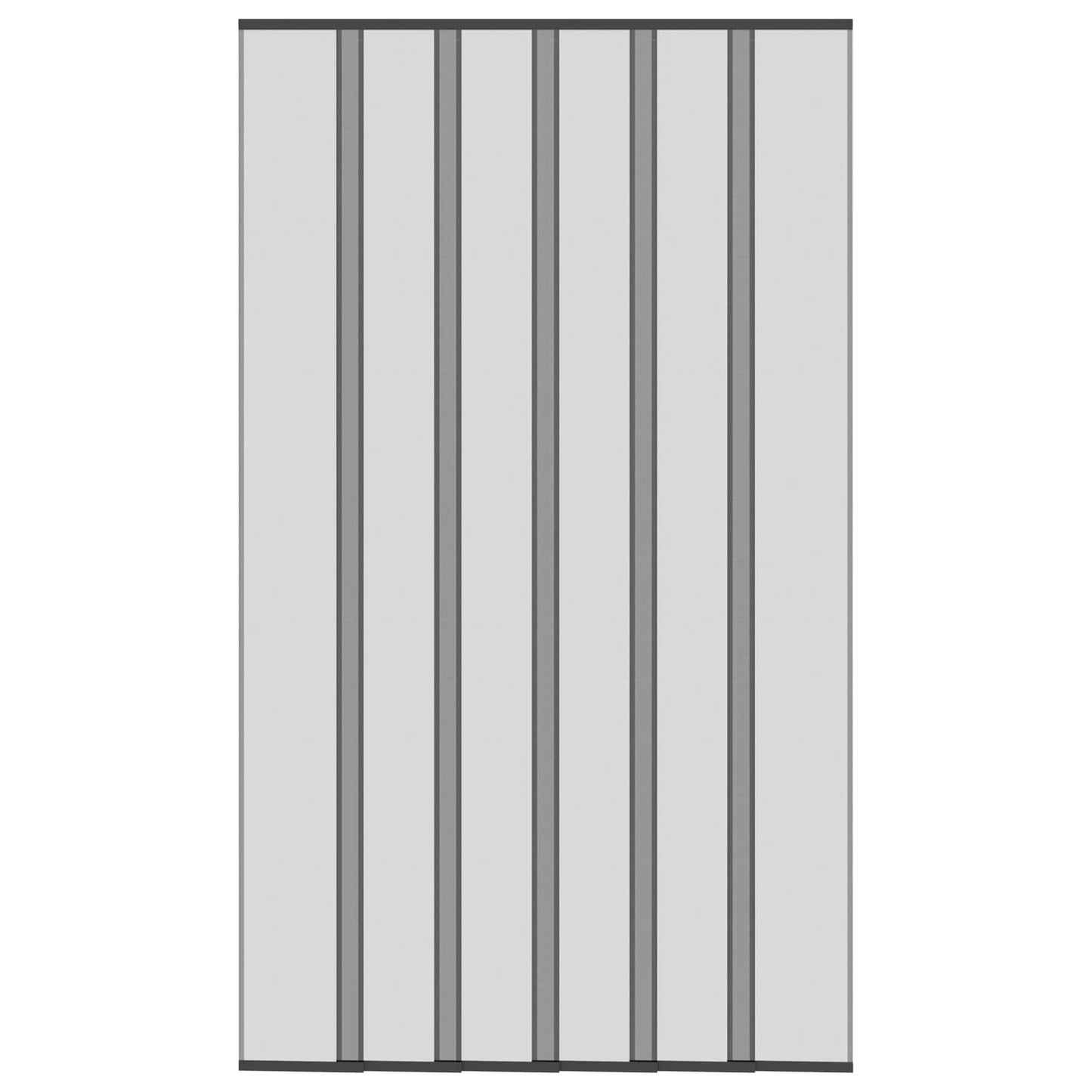 Insect Door Screen with Mesh Curtain Black polyester