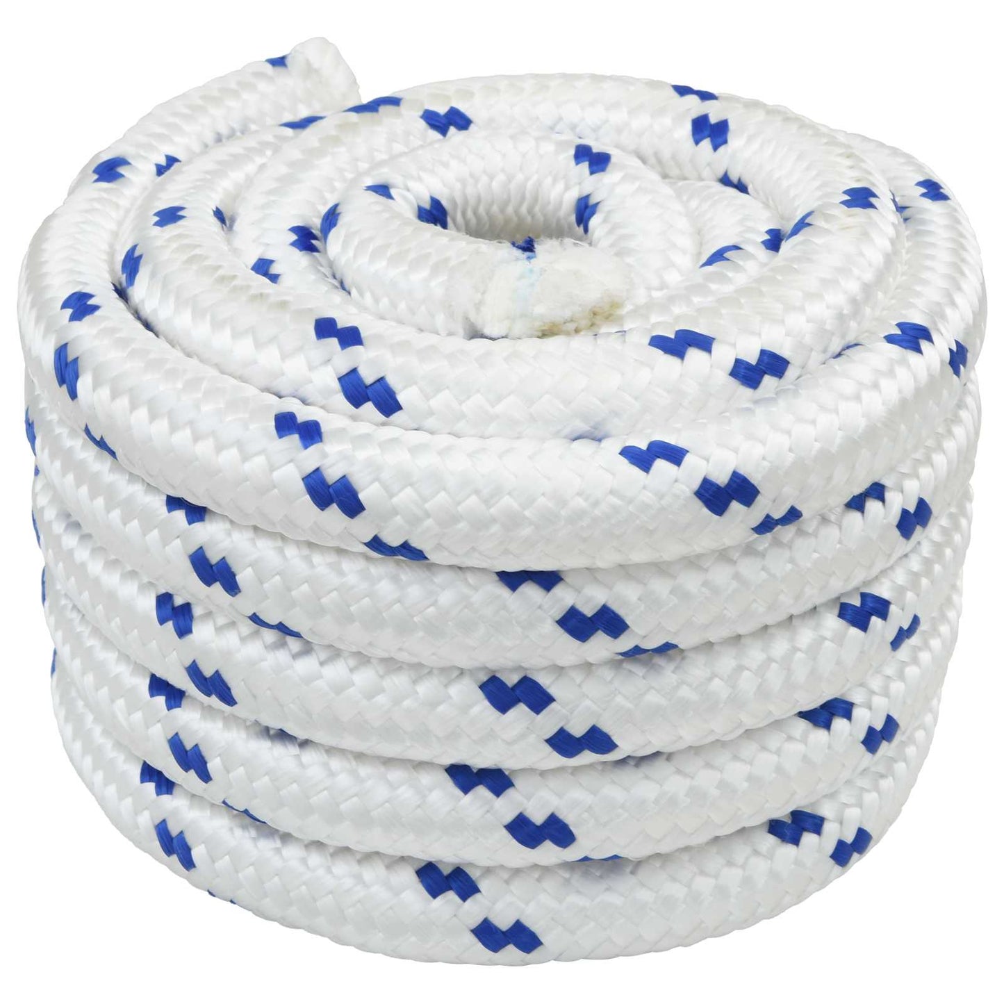 Boat Rope 5 m 4 White and Blue PP