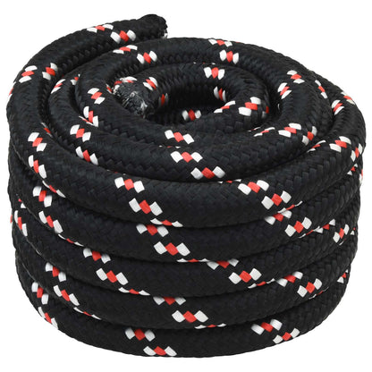 Boat Rope 10 m 5 Black and Red PP