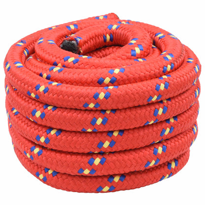 Boat Rope 10 m 3 Red PP