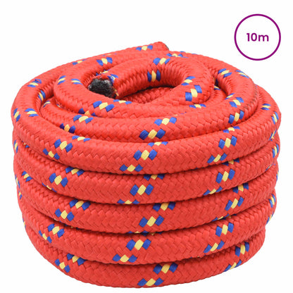Boat Rope 10 m 3 Red PP