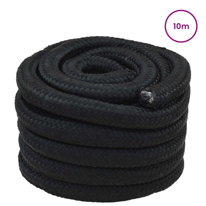 Boat Rope 10 m 3 Black PP