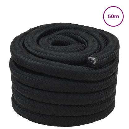Boat Rope 50 m 3 Black PP