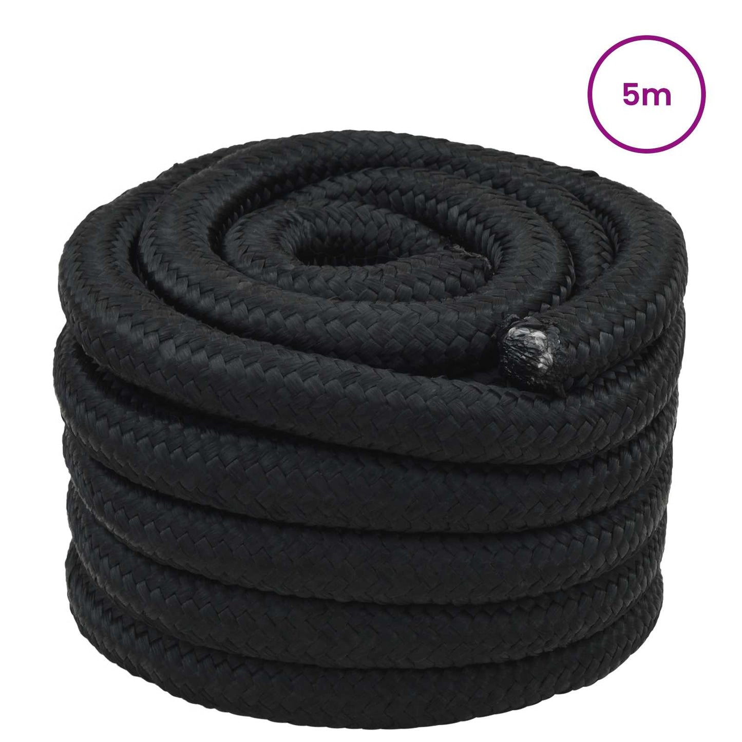 Boat Rope 5 m 5 Black PP