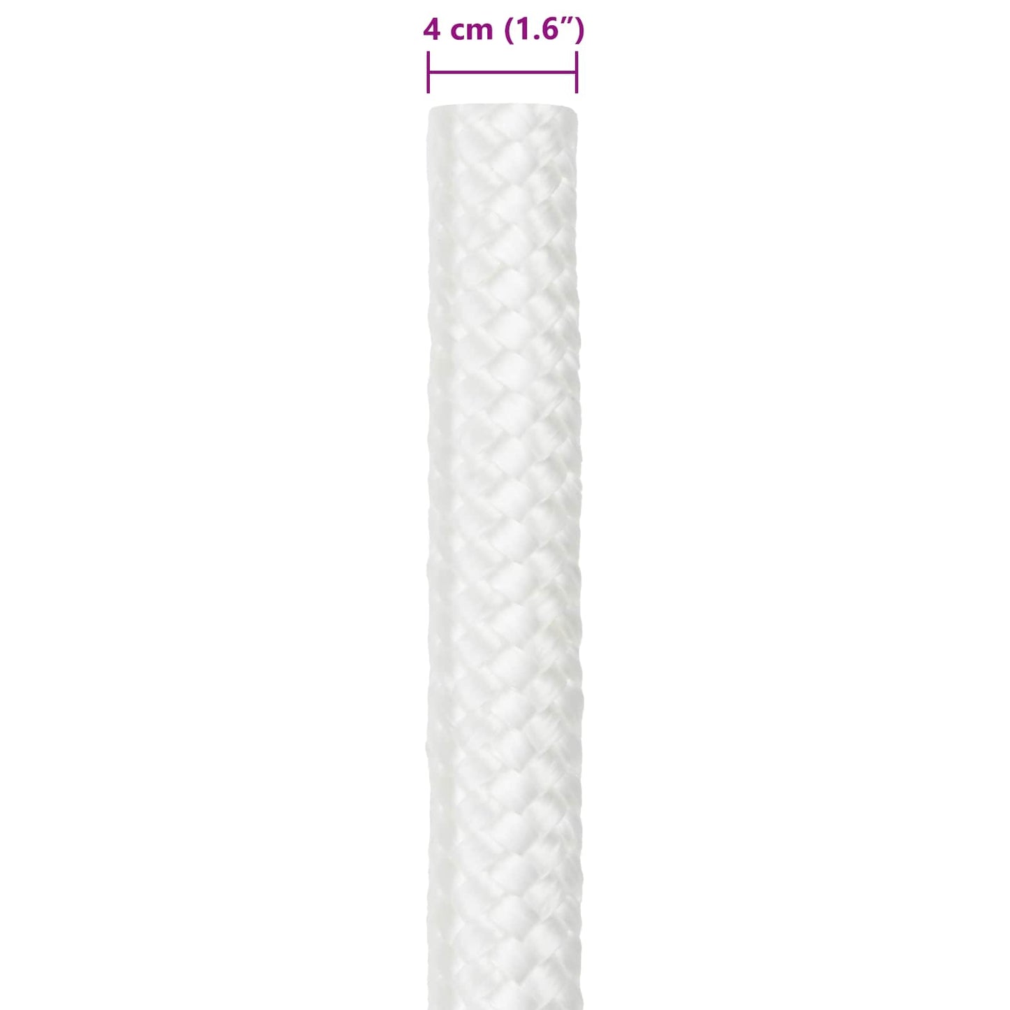 Boat Rope 10 m 4 White PP