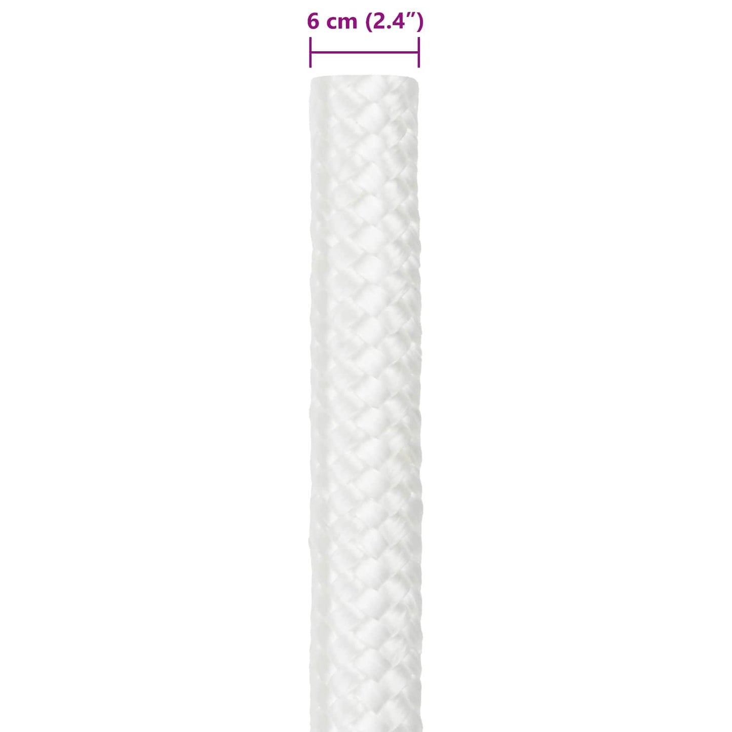 Boat Rope 10 m 6 White PP