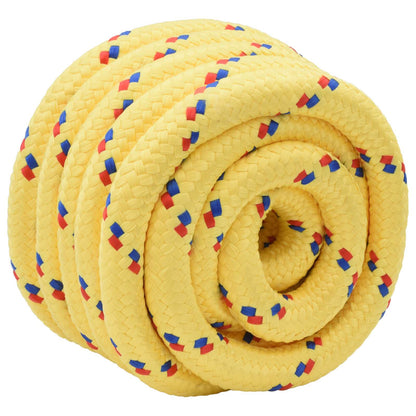 Boat Rope 10 m 3 Yellow PP
