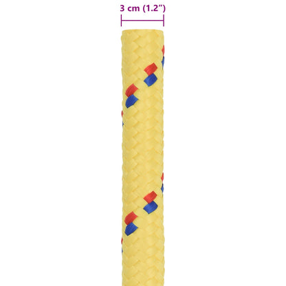 Boat Rope 50 m 3 Yellow PP