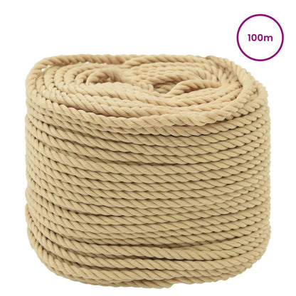 Boat Rope 100 m 0.3 Natural PP