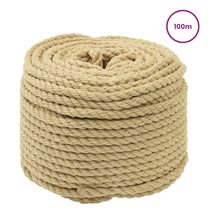 Boat Rope 100 m 0.8 Natural PP