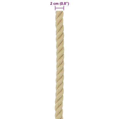 Boat Rope 25 m 2 Natural PP